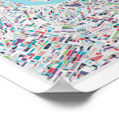 Poster La ville d'Amsterdam (Coin)