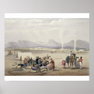 Poster La ville de Candahar, des 'croquis dans Afghaunist