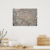 Poster La ville de Jérusalem et ses environs (Cuisine)