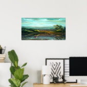 Poster La ville de Morgine (Bureau à domicile)