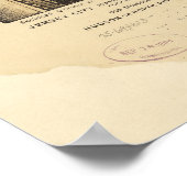 Poster La ville de New York par Currier & Ives (1889) (Coin)