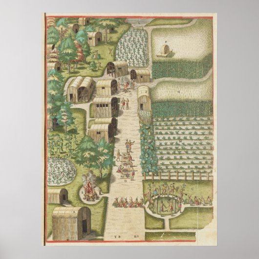 Poster La ville de Secota (Devant)