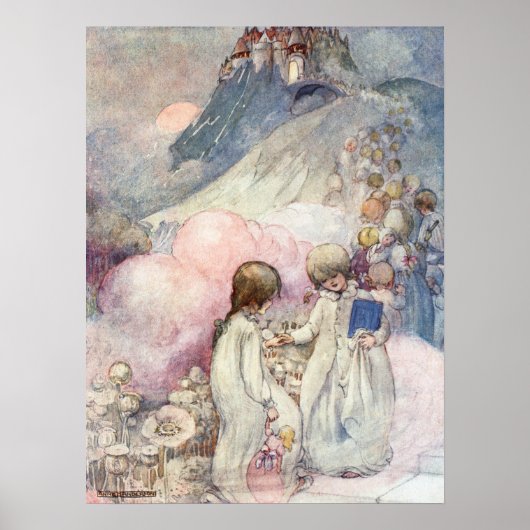 Poster La ville du sommeil par Anne Anderson (Devant)