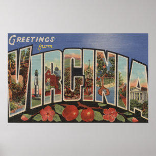 Poster La Virginie (pommes/fleurs) - grandes scènes de