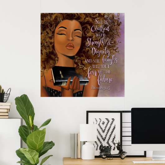 Poster La Virtuelle (Bureau à domicile)