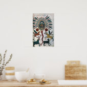 Poster La vision de Daniel de Quatre Bêtes et de Dieu (Cuisine)