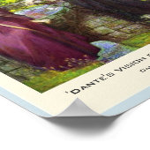 Poster La vision de Rachel et Leah par Dante (Coin)