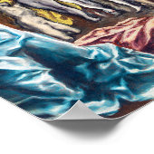 Poster La vision de Saint John | El Greco | (Coin)