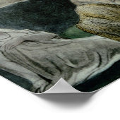 Poster La vision d'Eliphaz, 1825 (Coin)