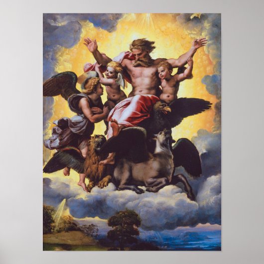 Poster La Vision d'Ezéchiel | Raphaël | (Devant)