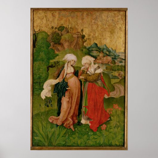 Poster La Visitation, 1506 (Devant)