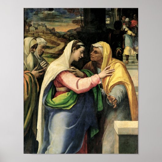 Poster La Visitation, 1519 (Devant)
