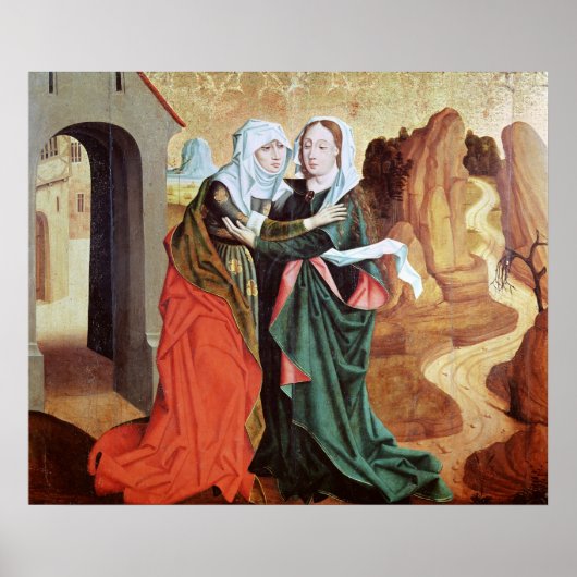 Poster La Visitation, c.1460 (Devant)