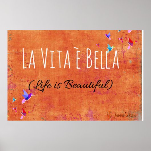 Poster La Vita e Bella (La vie est belle) (Devant)