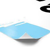 Poster La Vitesse De Tortue Est Surévaluée (Coin)