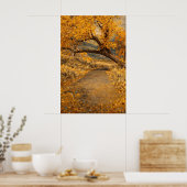 Poster La voie dorée inspirée de Klimt (Cuisine)