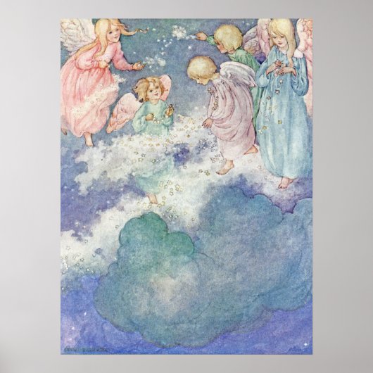 Poster La Voie Lactée par Anne Anderson (Devant)