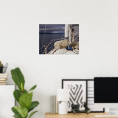 Poster La voile dans une tempête - Art (Bureau à domicile)