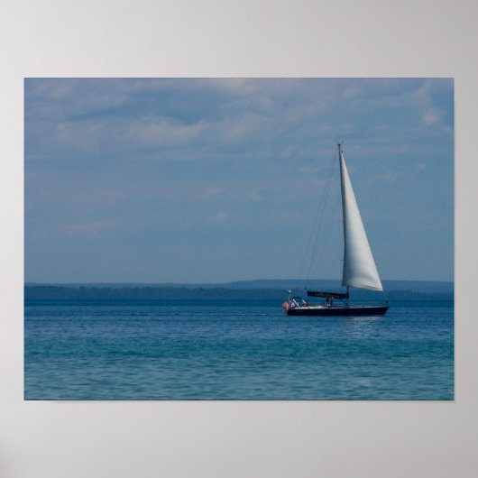 Poster La voile Mackinac (Devant)