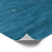 Poster "La voile sur le lac Michigan" (Coin)