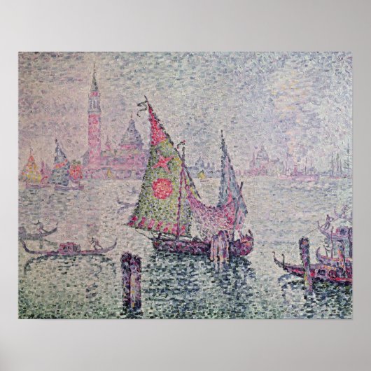 Poster La Voile Verte, Venise, 1904 (Devant)