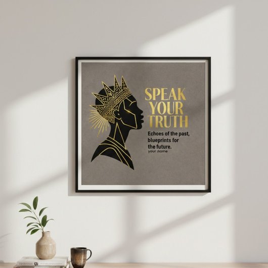 Poster La Voix Souveraine : Échos et Plans