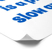 Poster La Vraie Amitié Est Un Plante De Croissance Lente (Coin)