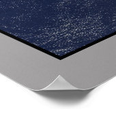 Poster La vue aérienne de l'archipel d'Hawaii (Coin)