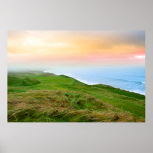 Poster la vue du Ballybunion lie le terrain de golf