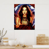 Poster La vue par Lisa Iris (Cuisine)