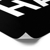 Poster La zone de confort ou le fait d'être rompu est dif (Coin)