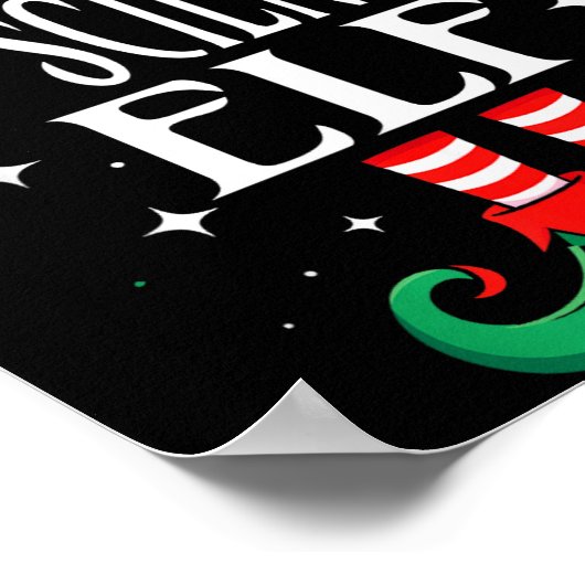 Poster Lab Scientist Elf Job Title Funny Christmas Matchi (Coin)