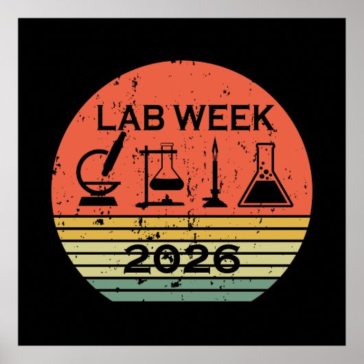 Poster Lab Week 2026 Medical Laboratory Professionals (Devant)