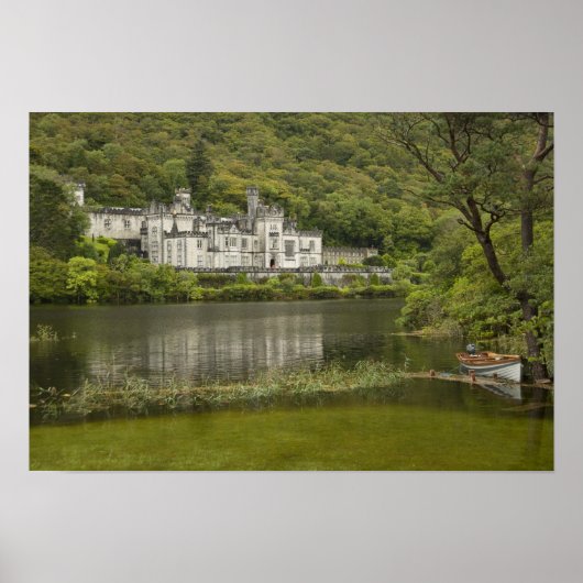 Poster L'abbaye de Kylemore, comté de Galway, Irlande, (Devant)
