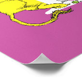 Poster L'ABC de Dr Seuss : Lettre L - Blanc | Ajoutez vot (Coin)