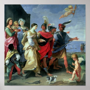 Poster L'abduction de Hélène, c.1626-31