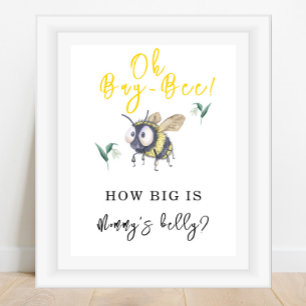 Poster L'ABEILLE - Quel est la taille du ventre de Maman