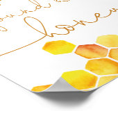 Poster L'abeille trouva l'affiche de sa fête de mariage (Coin)