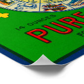 Poster Label café ZodiacNouvelle-Orléans, LA (Coin)