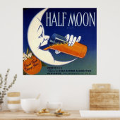 Poster Label Crate de Moon Brand (Cuisine)