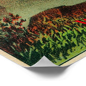 Poster Label du tabac croiséPetersburg, VA (Coin)