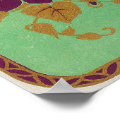 Poster Label Savon VioletteParis, France (Coin)