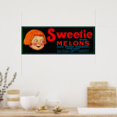 Poster Label Sweetie Melon Phoenix, AZ (Cuisine)
