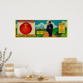 Poster LabelMansfield, OH (Cuisine)