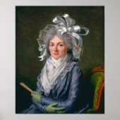 Poster Labille-Guiard - Madame De Genlis (Devant)