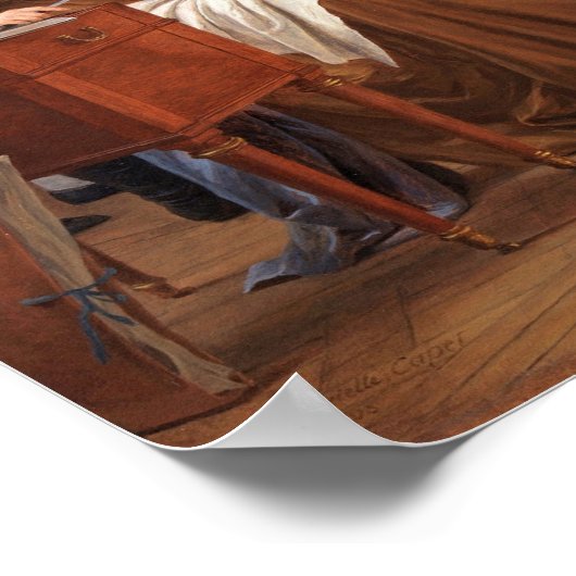 Poster Labille-Guiard - Scène Studio (Coin)