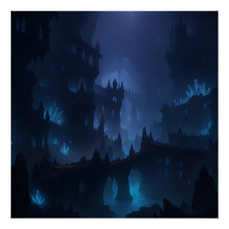 Poster L'Abîme de Ny’Zhara – Sanctuaire de l'Umbrakind