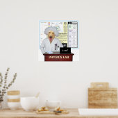 Poster Laboratoire de physique (Cuisine)