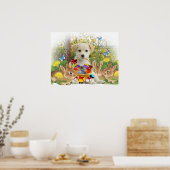 Poster Laboratoire et amis Chasse aux oeufs de Pâques (Cuisine)