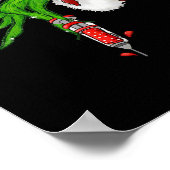 Poster Laboratoire Infirmière Joyeux Laboratoire de Noël  (Coin)